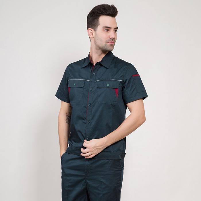 夏季工程服 維修機(jī)械工作服 JL-XJ135