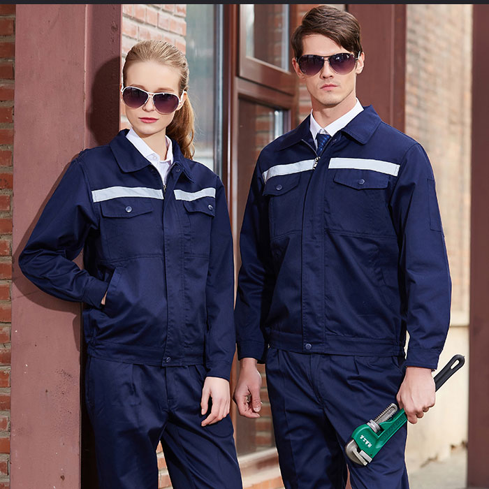 施工工作服定制 純棉反光工作服 JL-GC011