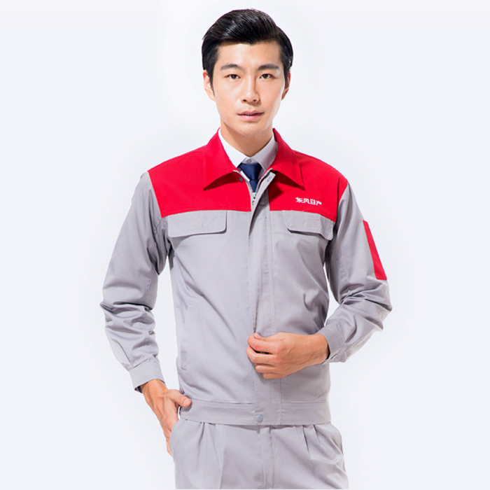 東風(fēng)日產(chǎn)工作服套裝男 汽修工廠服 JL-QX018